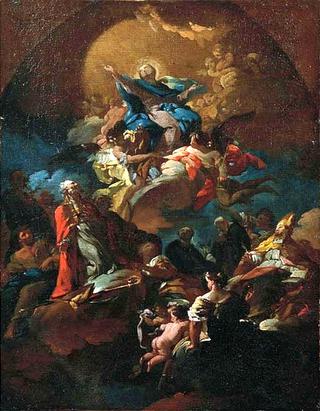 Assumption of the Virgin and Two Saints
