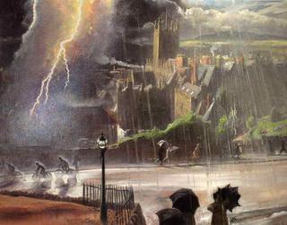 Storm over our town, Malvern