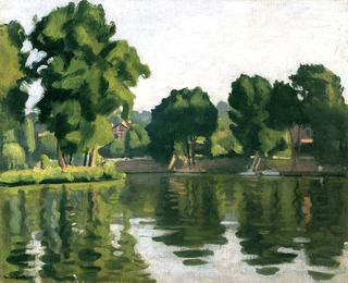 The Seine at Poissy