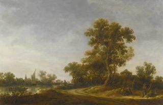 Landscape with Travellers