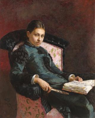 Portrait of Vera Repina, the Artist's Wife