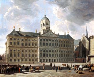 The Town Hall on the Dam in Amsterdam