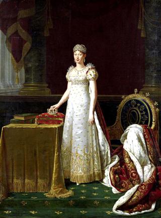 Portrait of Marie-Louise of Austria, wife of Napoleon and empress of France