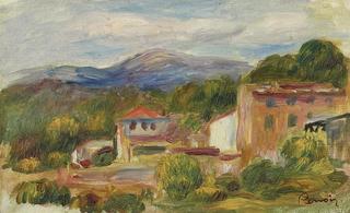 Landscape of Cagnes