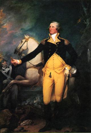 特伦顿战役前的乔治华盛顿