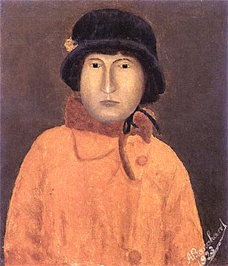 Portrait of a Young Woman in a Hat