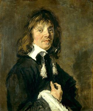 Portrait of a Man with a Tassle Collar