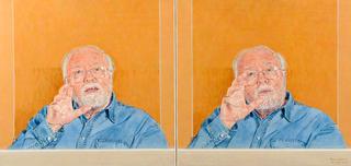 Lord Attenborough (diptych)