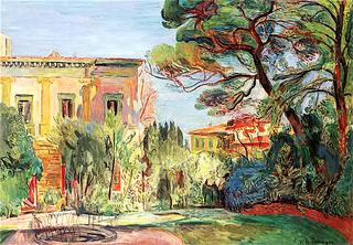 The Garden at the Villa Romana