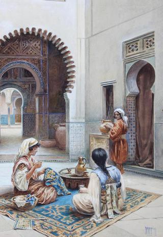 Courtyard of a Moorish House