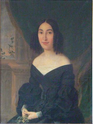 Portrait of Madame Eugène van Dievoet née Hortense Poelaert