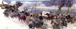 Troops in Winter