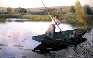 Ferry at Longpre