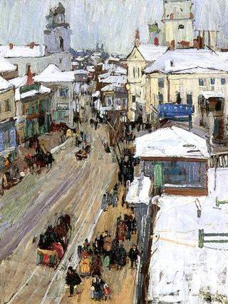 Russian Street Scene