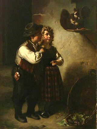 Children With Squirrel