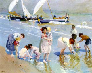 Children on the Beach