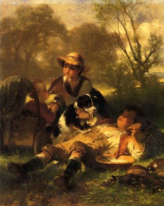 Children Playing Family