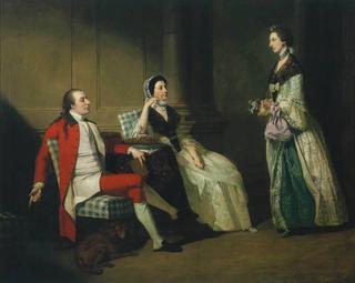 George Thompson, his Wife and His Sister-in-Law