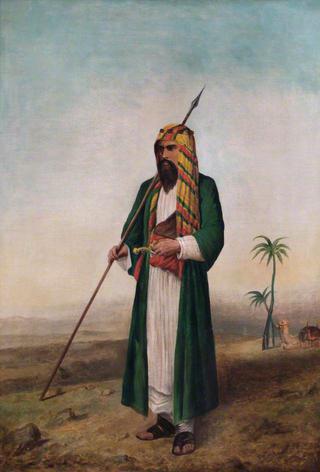 Sir Richard Francis Burton in Arab Dress