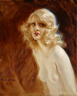 Nude with Blond Hair