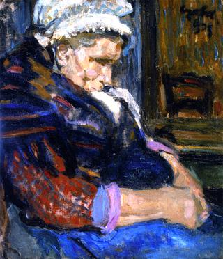 Elderly Woman brom Bruges