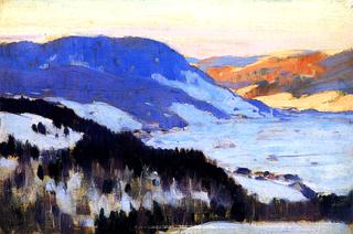 Overlooking the Valley of the Gouffre, Charlevoix
