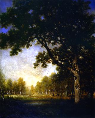 French Forest Scene