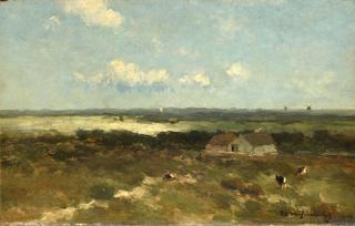 Landscape with dunes