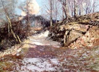 The Road through the Glen, Winter