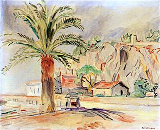 Landscape with a Palm Tree