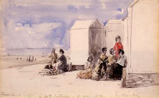 Crinolines on the Beach