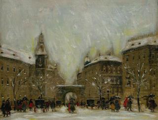 Budapest in the Snow