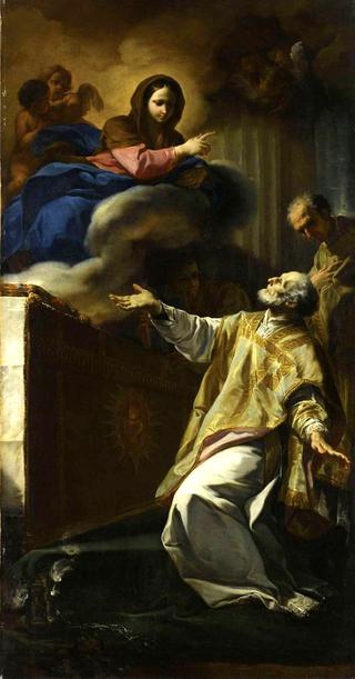Apparition of the Virgin to St Philippe Neri