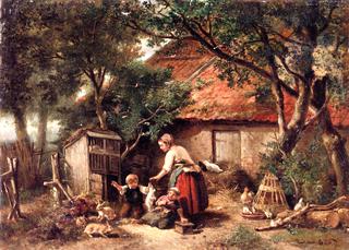 A Busy Farmyard