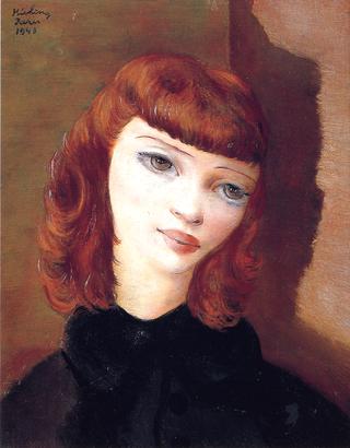 Portrait of a Red Headed Woman