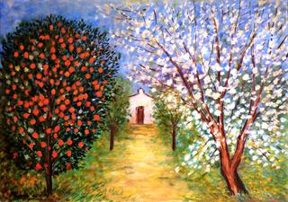 Path in the Orchard