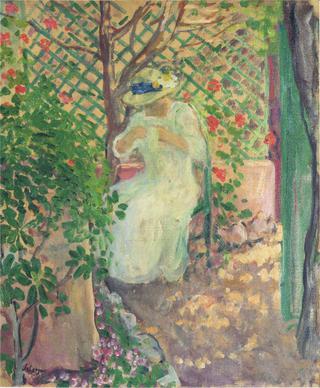 Marthe Lebasque in the Garden