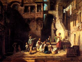 Washerwomen at the Well