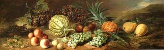 Still Life with Pineapple and Other Fruit