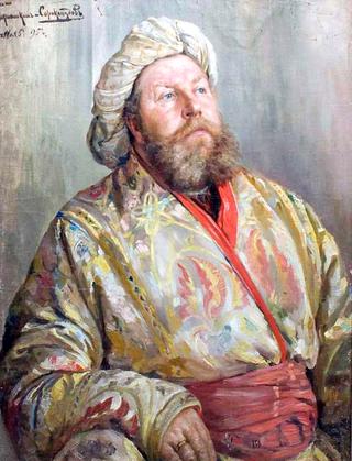 Portrait of a Man in an Oriental Costume