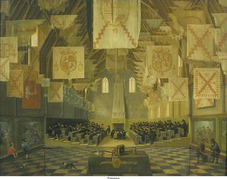 The Reception for the State-General in the Ridderzaal in 1651