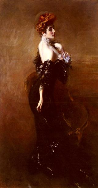 Madame Pages In Evening Dress