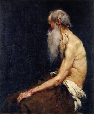 Sitting Old Man