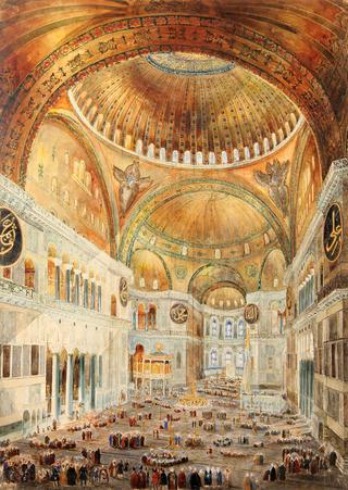Hagia Sophia in Constantinople, Interior