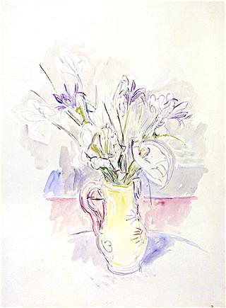 Flowers in a Pitcher