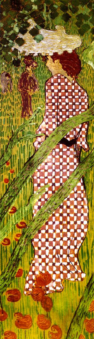 Woman in the Garden (panel 3)