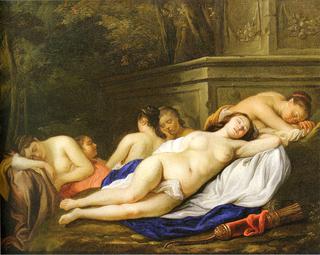 Diana and her Nymphs Sleeping