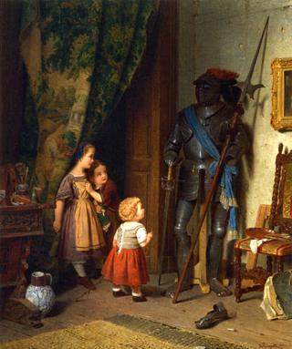 Children in the Painter's Studio