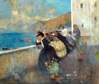 Women on the Terrace