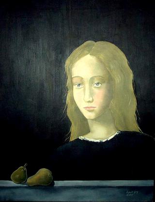 Girl with Pears